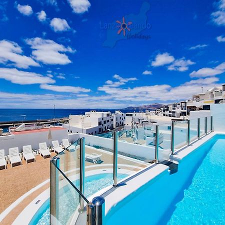 プエルト・デル・カルメンThe Blue Cris-Tol Vv With Sea Viewアパートメント エクステリア 写真
