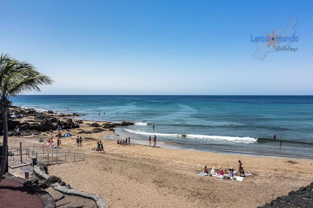 プエルト・デル・カルメンThe Blue Cris-Tol Vv With Sea Viewアパートメント エクステリア 写真